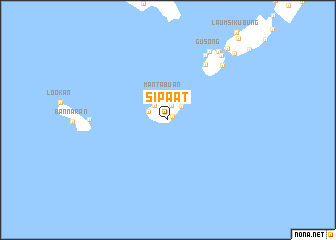 map of Sipaat