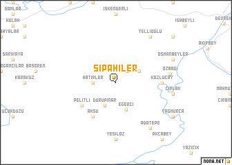 map of Sipahiler