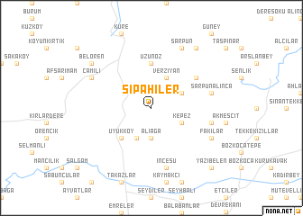 map of Sipahiler