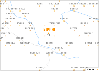 map of Sipahi