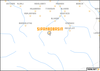 map of Sipambo Basin