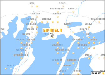 map of Sipanela