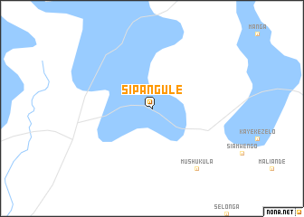 map of Sipangule