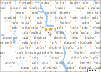 map of Sipān