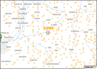 map of Sipar