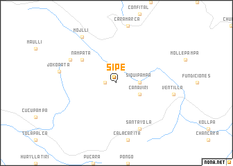 map of Sipe