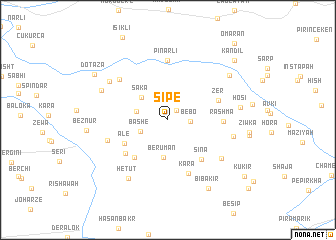 map of Sipē