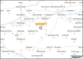 map of Sipiory