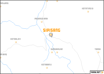 map of Sipisang