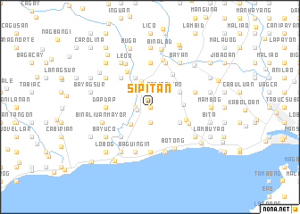 map of Sipitan
