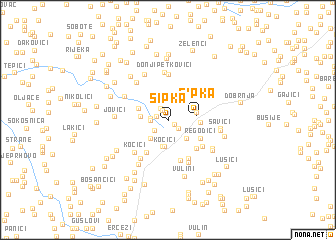 map of Šipka