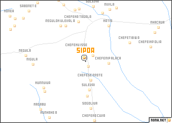 map of Sipôa