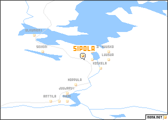 map of Sipola