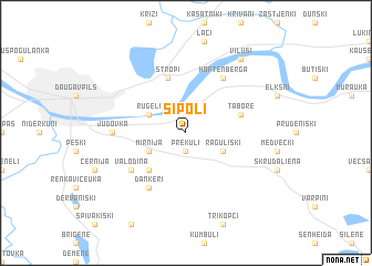map of Sīpoli