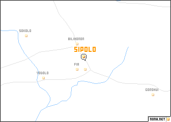 map of Sipolo
