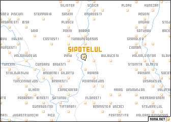 map of Şipoţelul