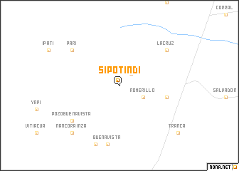 map of Sipotindi