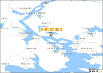 map of Sipovaara