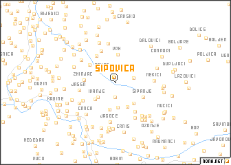 map of Šipovica