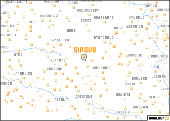 map of Šipovo