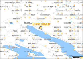 Sipplingen (Germany) map - nona.net