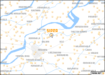 map of Sipra