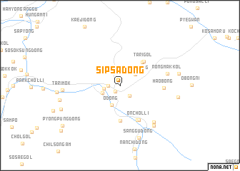 map of Sipsa-dong