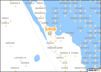 map of Sipu A