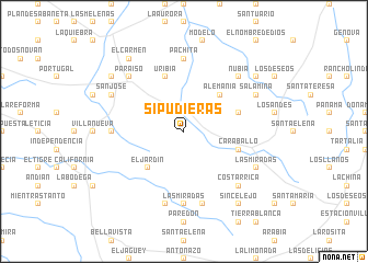 map of Sipudieras