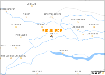 map of Si Pudiere