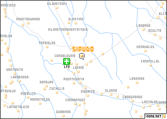 map of Sipudo