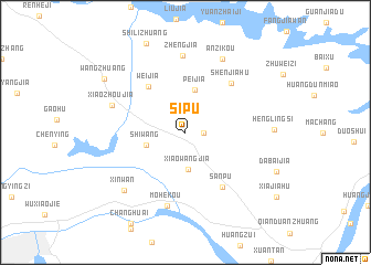 map of Sipu
