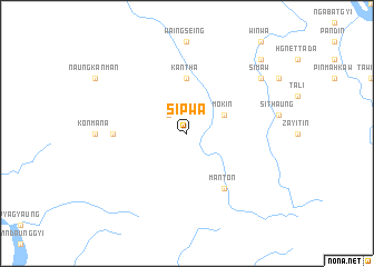 map of Sipwa