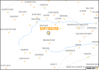 map of Sipyagino