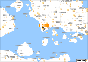 map of Siqian