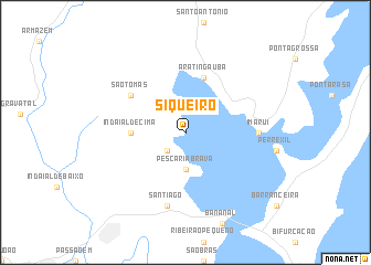map of Siqueiro
