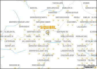 map of Siquibal