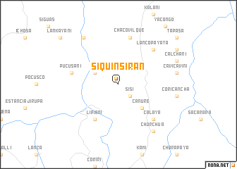 map of Siquinsiran