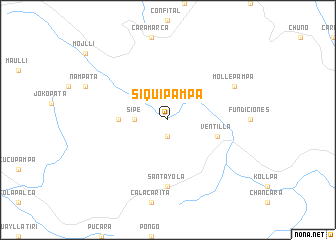 map of Siquipampa