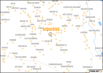 map of Siquisse