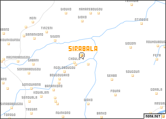 map of Sirabala