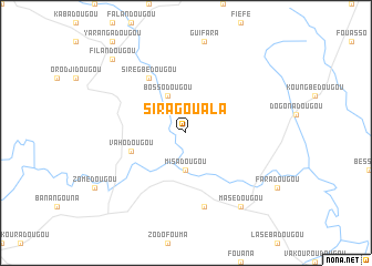 map of Siragouala