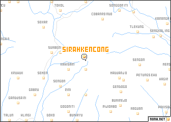 map of Sirahkencong