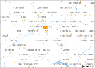 map of Siraí