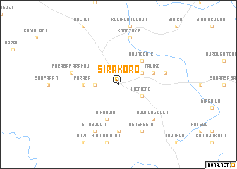 map of Sirakoro