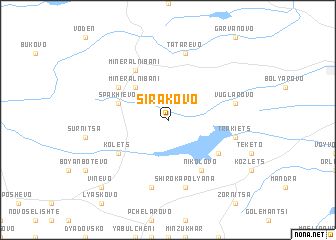 map of Sirakovo