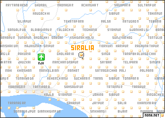 map of Siralia