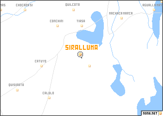 map of Siralluma