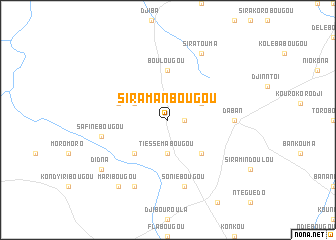 map of Siramanbougou