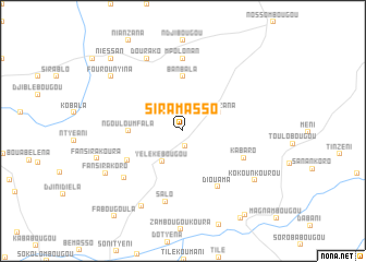 map of Siramasso